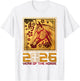 Year of The Horse 2026 Chinese New Year Lunar Zodiac Vintage T-Shirt - T-Shirt | White