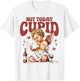 Vintage Sarcastic Anti Valentines Day Sassy Not Today Cupid T-Shirt - T-Shirt | White