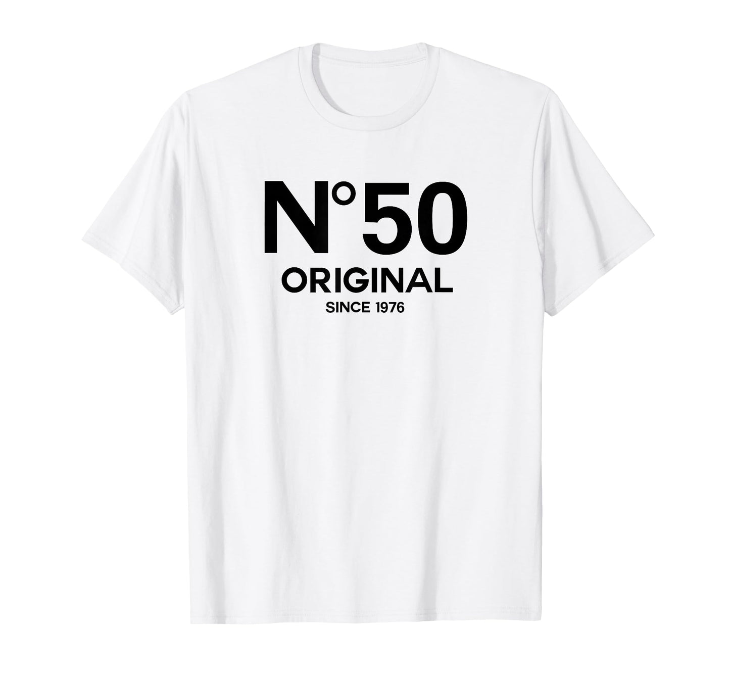 No 50 Original 50th Birthday Born in 1976 Fiftieth Retro T-Shirt