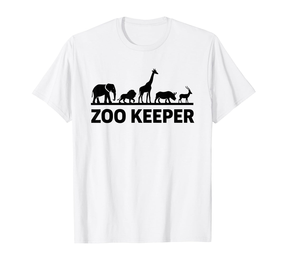 Zookeeper Safari Design Fun for Zookeeper Men Women T-Shirt