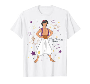 Disney Aladdin Your Favorite Prince Signature Portrait T-Shirt