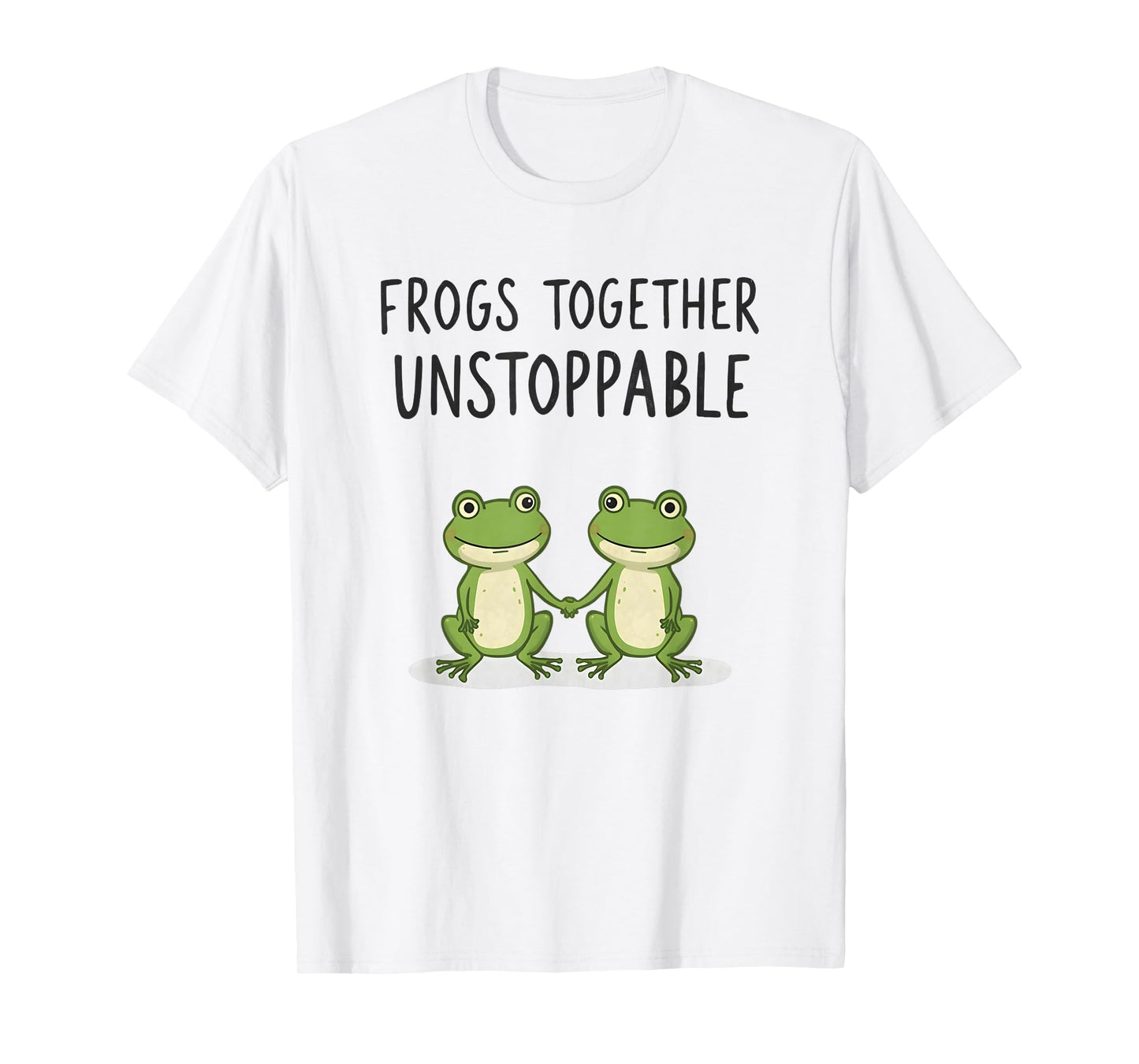 Frogs Together Unstoppable Funny Vintage Portland Frog Pride T-Shirt