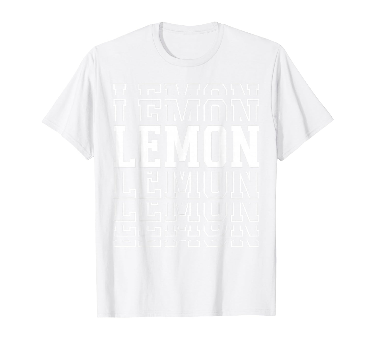 Lemon Layered Text Costume Gardener T-Shirt