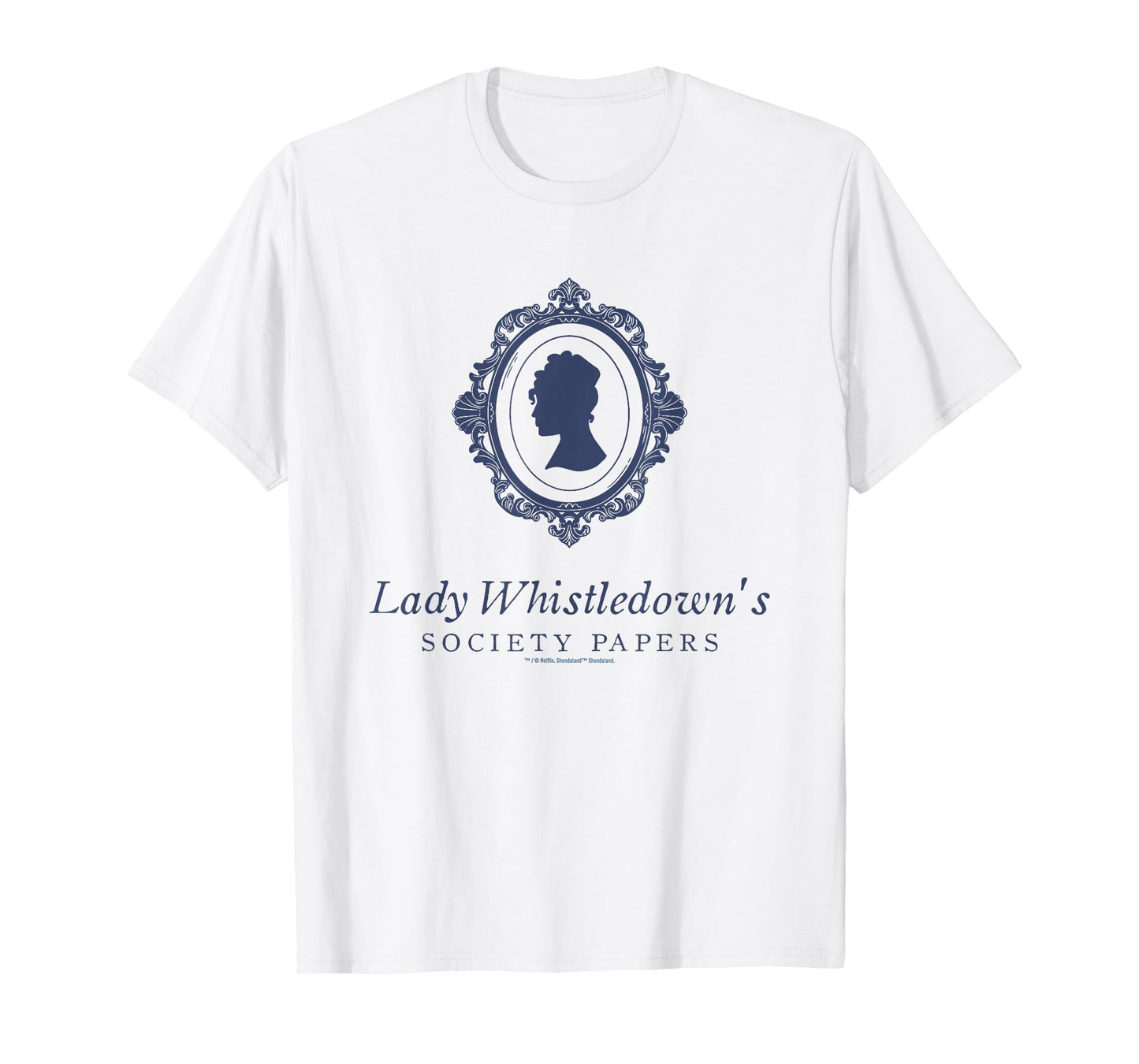 Bridgerton Lady Whistledown Officially Licensed T-Shirt