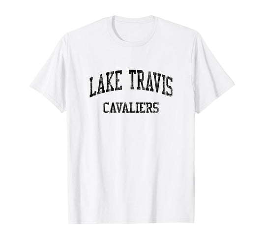Lake Travis High School HS Austin TX Vintage Sports T-Shirt