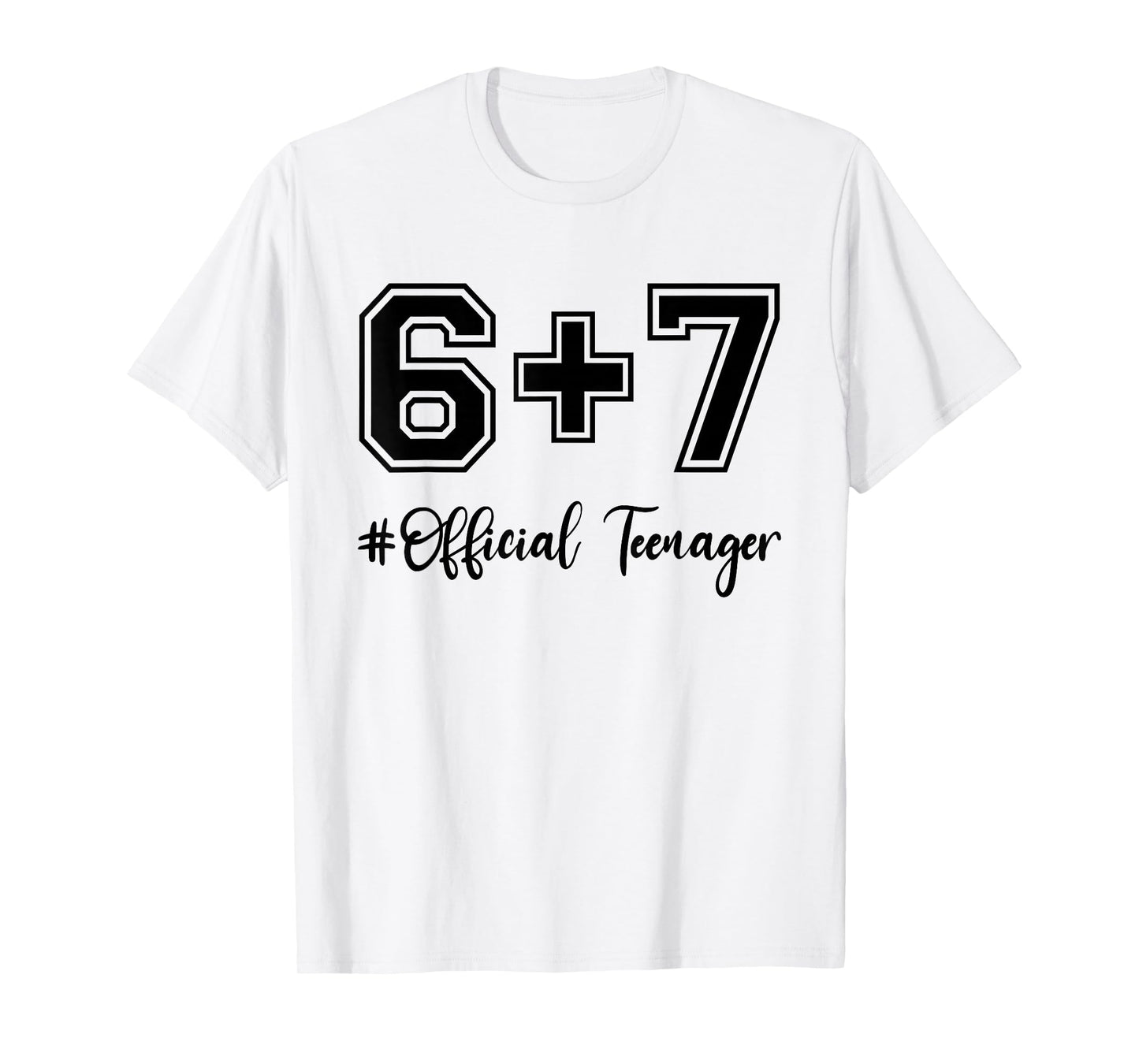 Funny 13th Birthday Official Teenager 13 Year Old Boys Kids T-Shirt