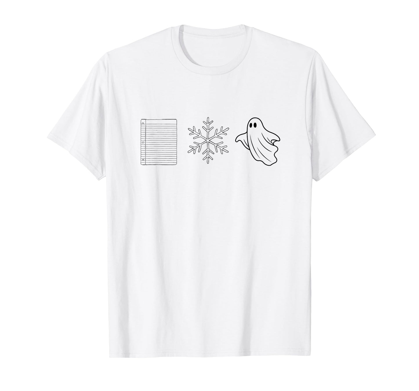 Paper Snow Ghost T-Shirt