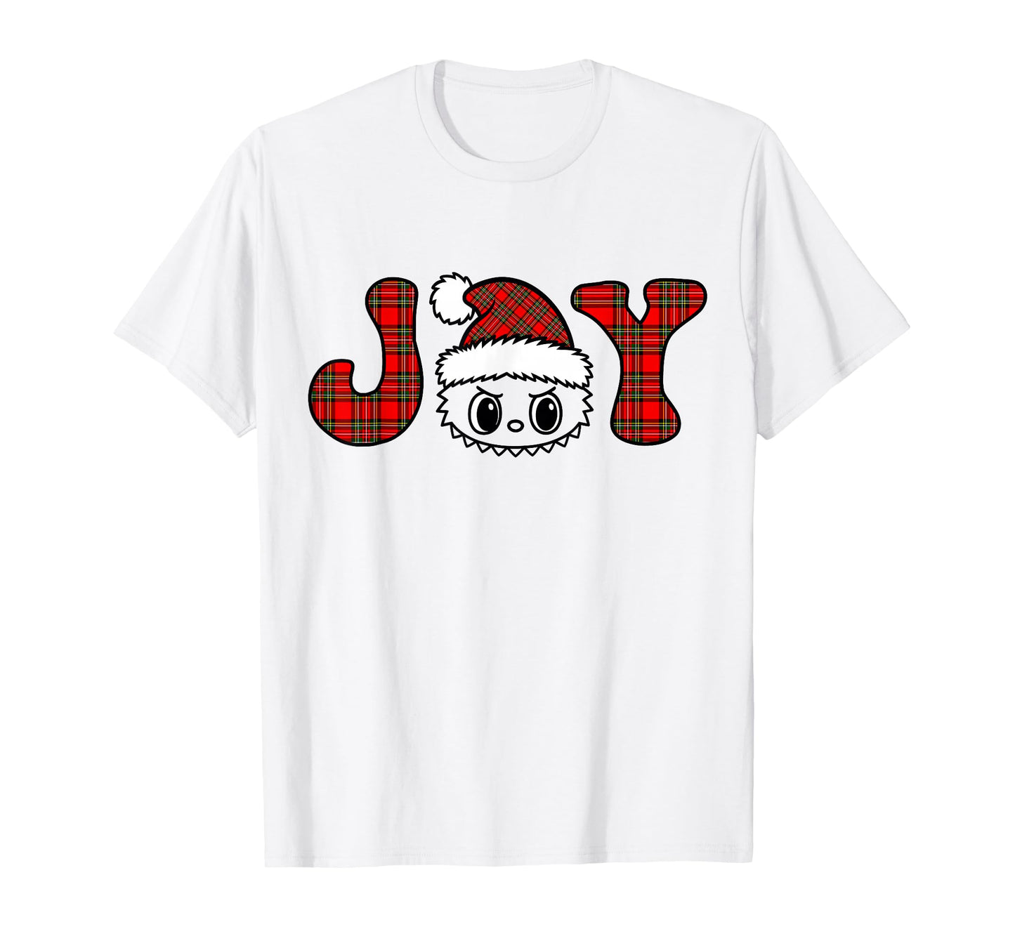 Joy Monster Doll Christmas Kawaii Face for Kids Men Women T-Shirt