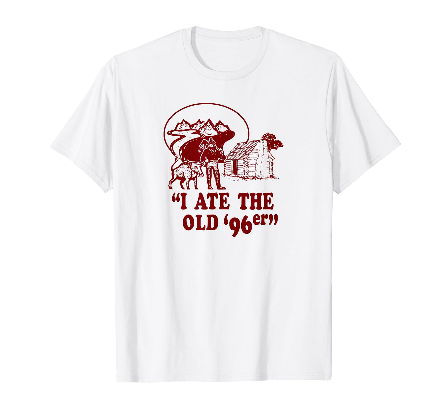 Old 96er Classic 80s Tee Funny Men's Women's T-Shirt