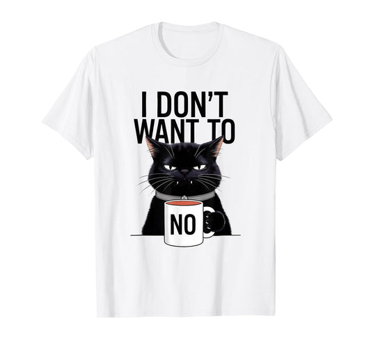 Funny Vampire Gothic Cat Lover Humor for Cat Mom T-Shirt