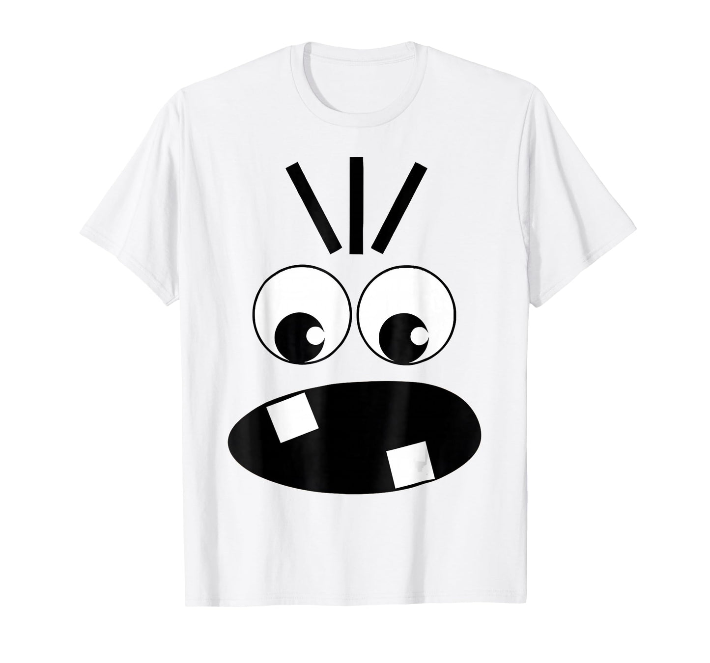 Creepy Carrots Face Halloween Costume Kids T-Shirt