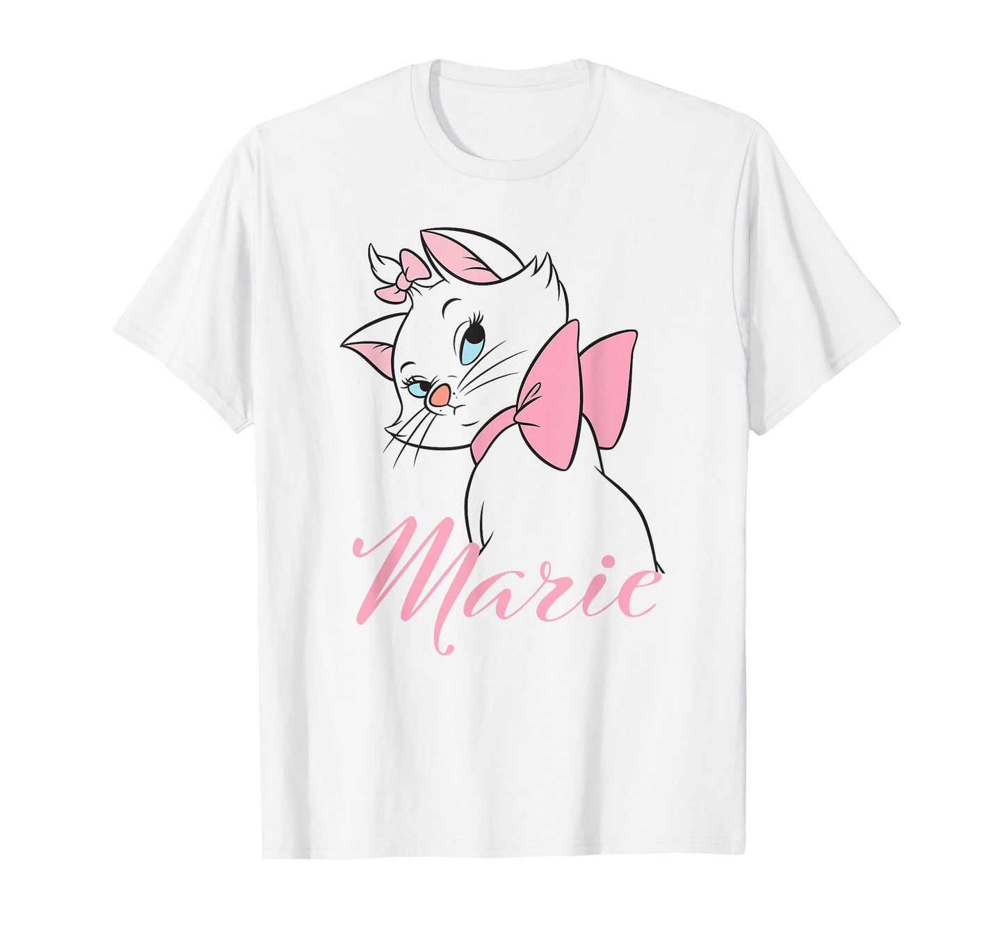 Disney The Aristocats Sassy Marie Pink Signature Portrait T-Shirt