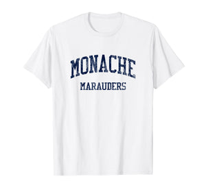 Monache High School HS Porterville CA Vintage Sports T-Shirt