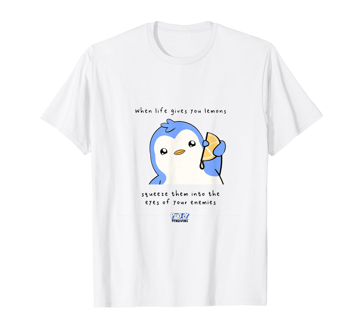 Official Pudgy Penguins Merch | Lemon Giver | Original Pengu T-Shirt