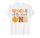 Uncle of The Sweet One Cookies and Milk Birthday Party T-Shirt