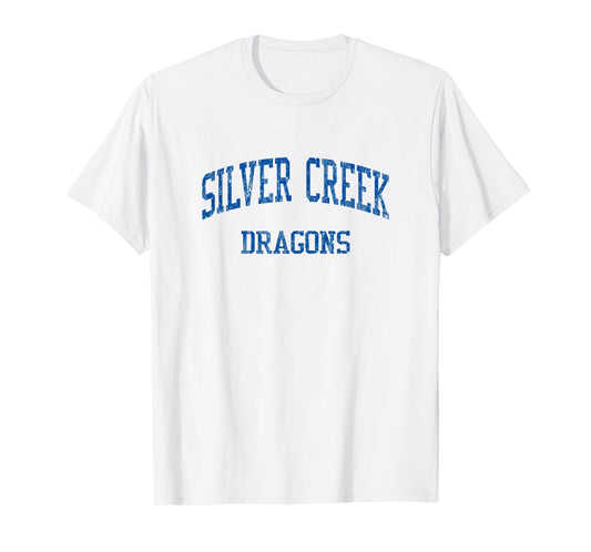 Silver Creek High School HS Sellersburg in Vintage Sports T-Shirt