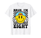 Bruh I'm Eight 8 8th Birthday Groovy Boys Girls 8 Years Old T-Shirt