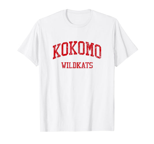 Kokomo High School HS Kokomo in Vintage Sports T-Shirt
