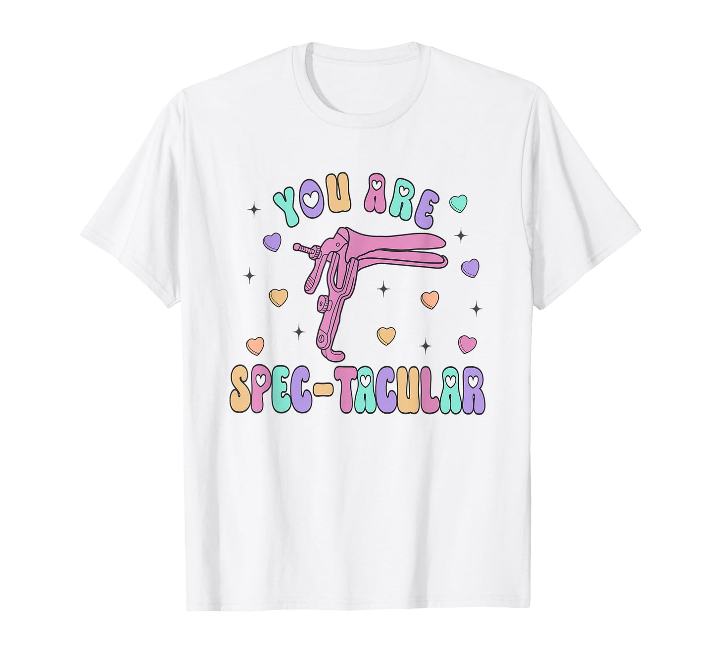OB Nurse Valentines Speculum Obstetrician Gynecologist T-Shirt