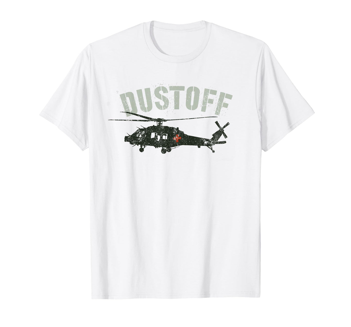 Military DUSTOFF Medevac Helicopter Rescue Pilot Soldier Dad T-Shirt