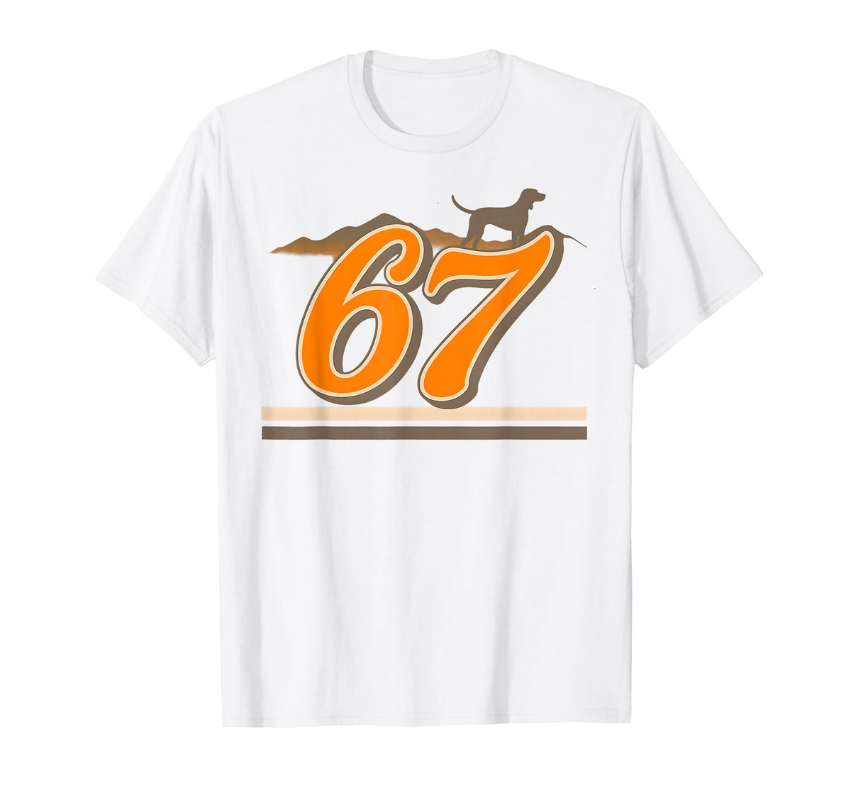 Retro 67 Tennessee Name Funny TN Dog Gift for Men Women Kid T-Shirt