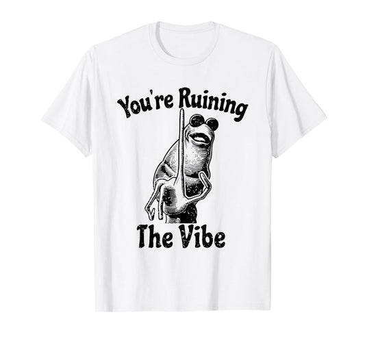 You're Ruining The Vibe Marcus The Worm Meme Brain Rot T-Shirt