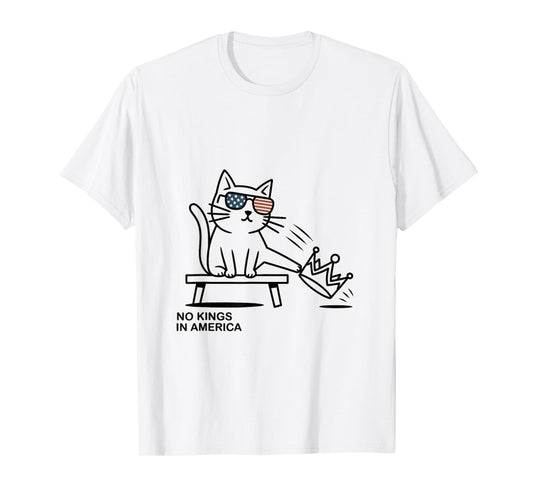 Cat No Kings in America T-Shirt