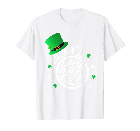 St Patricks Day Chinese Mah Jong Joker Tile Mahjong Costume T-Shirt