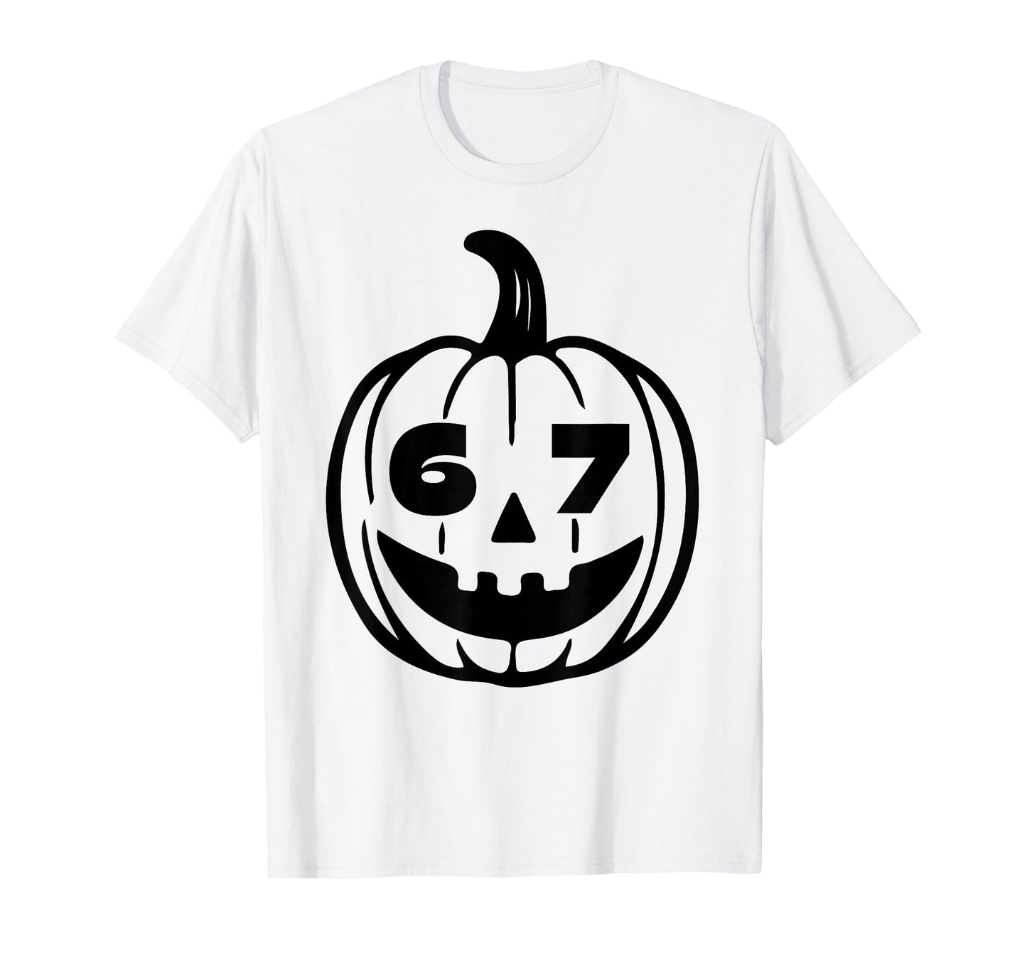 Six Seven Halloween Costume for Students Teachers Funny T-Shirt
