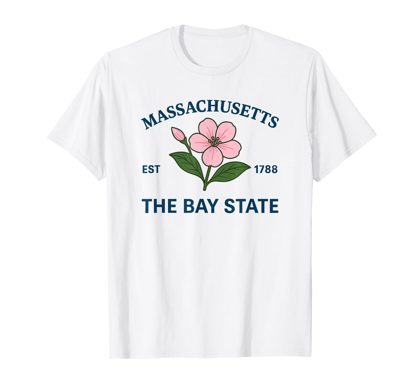 Massachusetts Flower T-Shirt
