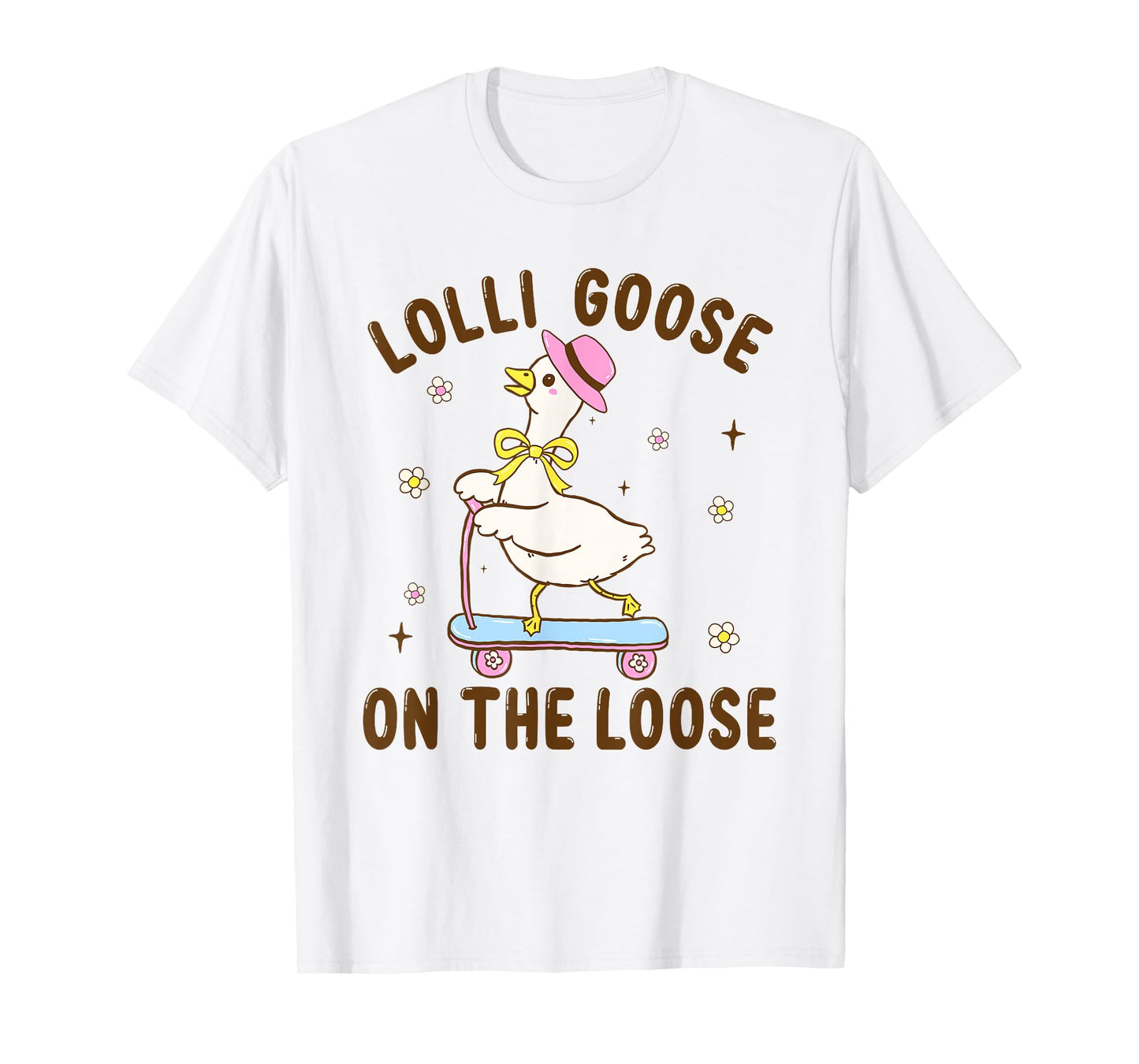 Lolli Goose On The Loose Funny Birthday Matching Family T-Shirt