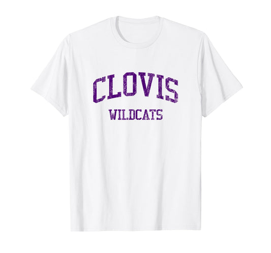Clovis High School HS Clovis NM Vintage Sports T-Shirt