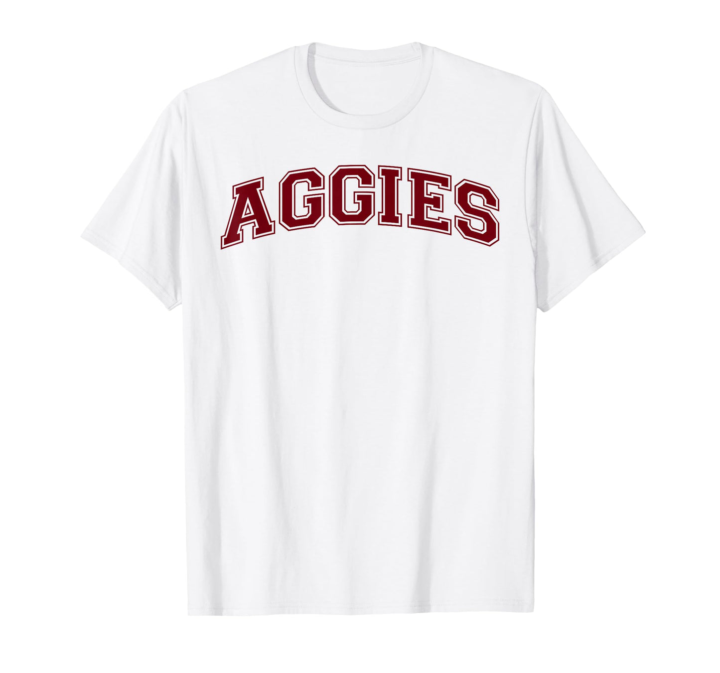 Retro Personalized Aggies-Heart Men Women Kid T-Shirt