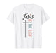 Jesus is The Light Christian Faith Quote T-Shirt