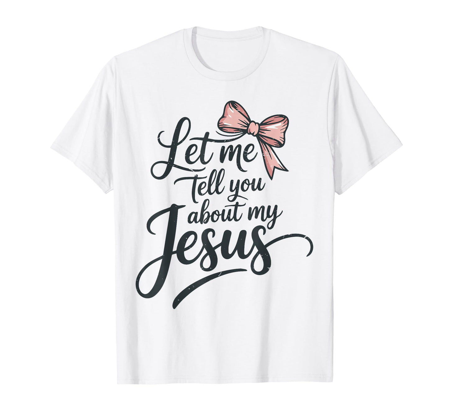 Let Me Tell You About My Jesus Girls Christian Toddler God T-Shirt