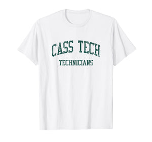 Cass Tech High School HS Detroit MI Vintage Sports T-Shirt