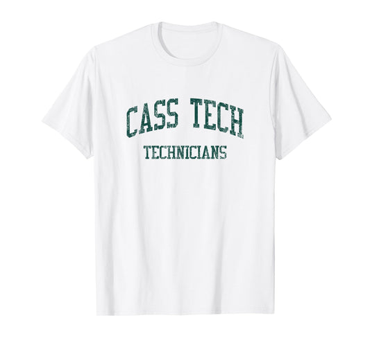 Cass Tech High School HS Detroit MI Vintage Sports T-Shirt