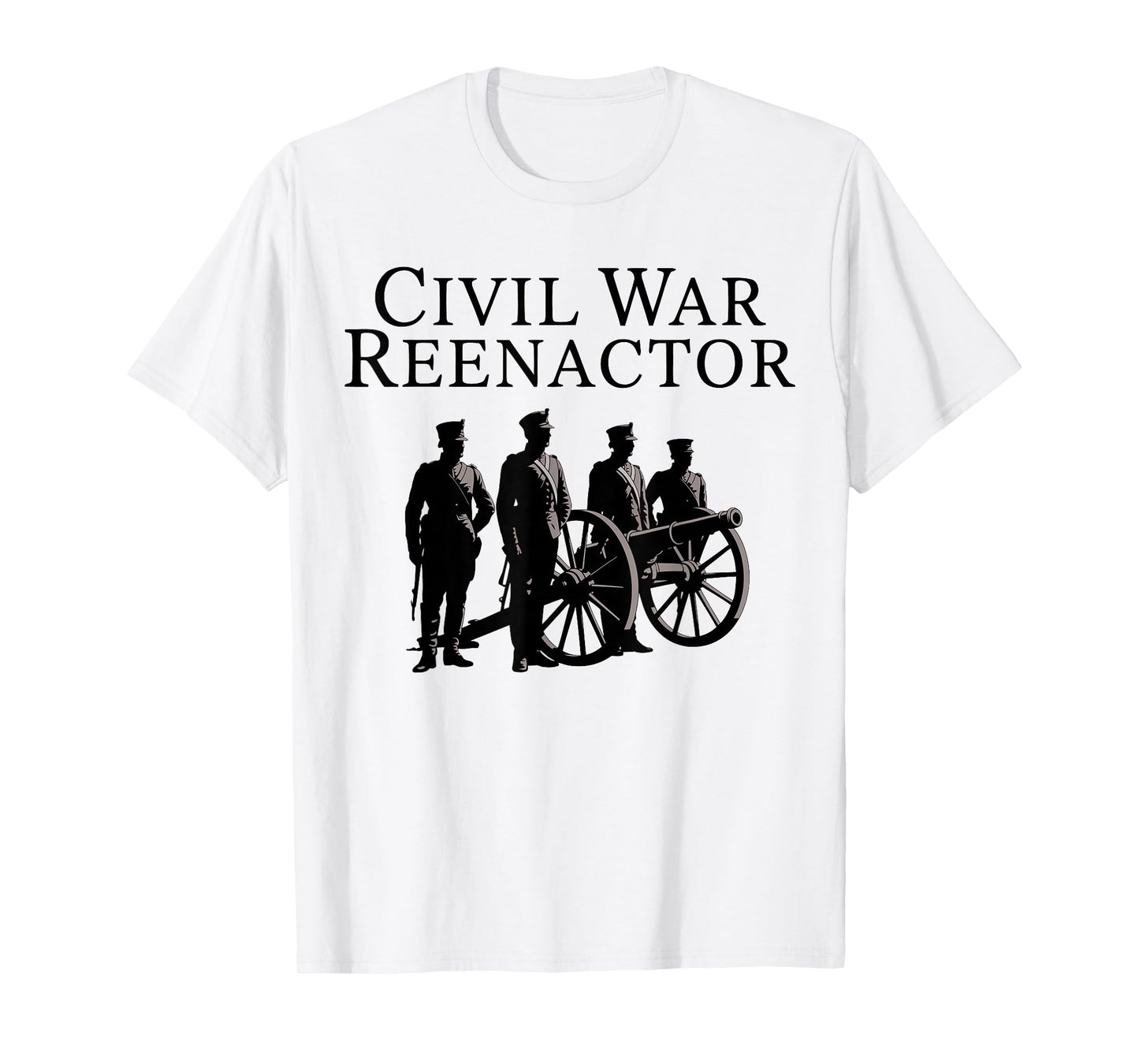 Proud Civil War Reenactor American History Enthusiast T-Shirt