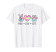 Peace Love Cats Cute Paw Heart Cat Lover Positive Animal T-Shirt