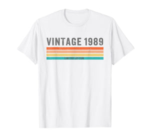 Vintage 1989 Limited Edition - 37th Birthday Gift Christmas T-Shirt