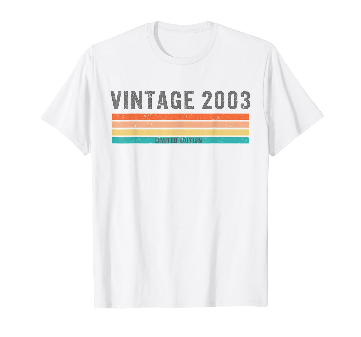 Vintage 2003 Limited Edition - 22nd Birthday Gift Christmas T-Shirt