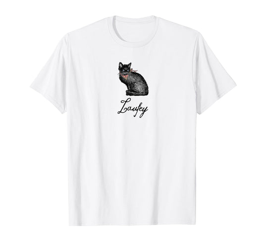 Laufey Black Cat T-Shirt
