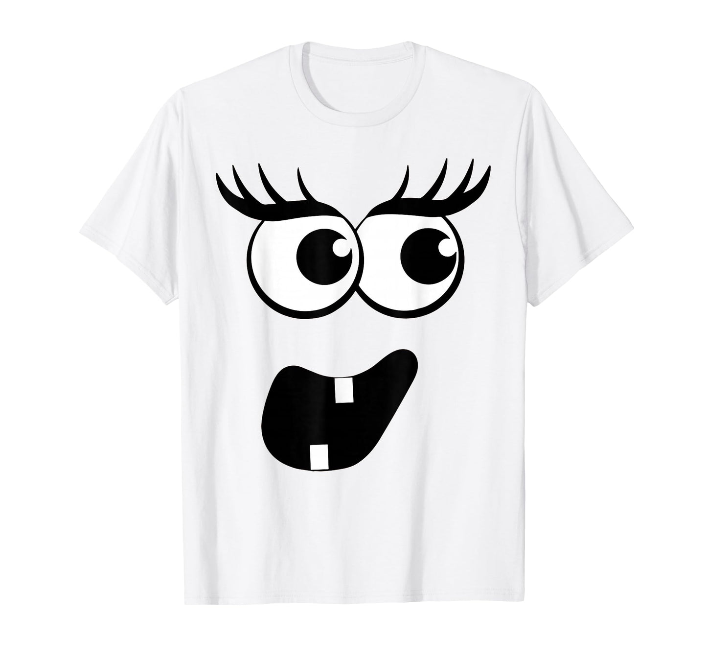 Creepy Face Carrot Halloween Book Character Costume T-Shirt