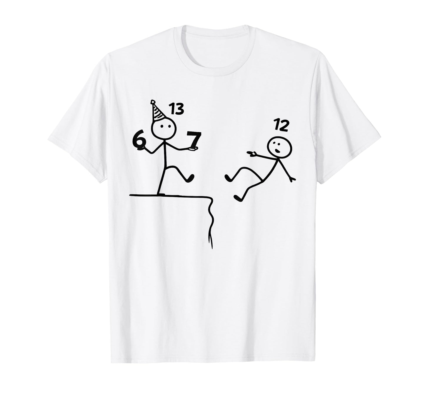 Funny 13th Birthday 13 Year Old Official Teenager Boys Kids T-Shirt