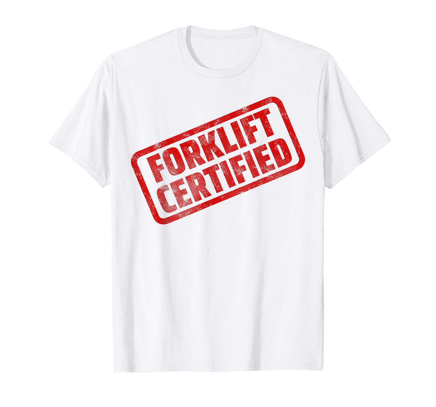 Forklift Certified Funny Warehouse Worker Meme T-Shirt