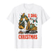 I Dig Christmas Backhoe Loader Excavator Men Boys Kids T-Shirt
