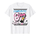 I Survived 67 33 Days of School 100th Day of School Teacher T-Shirt