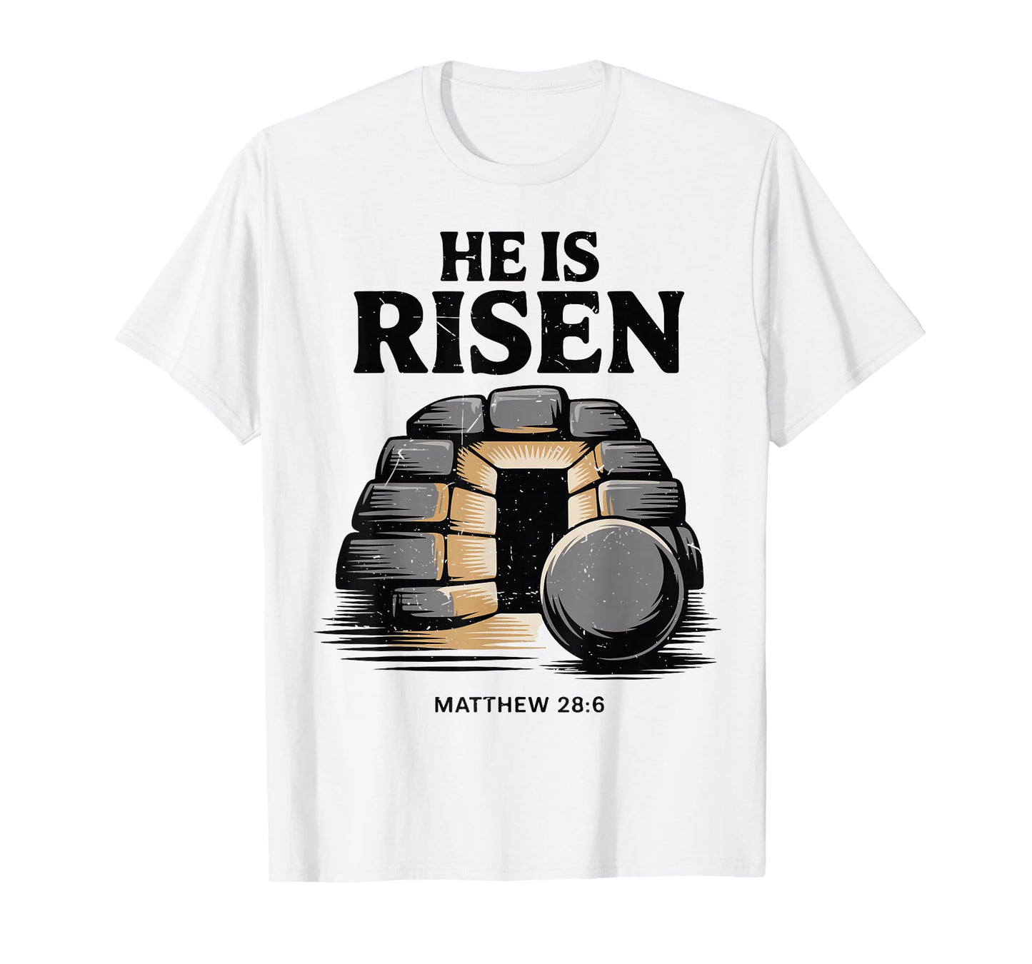 He is Risen Jesus Resurrection Easter Day Outfit Baby Boy T-Shirt