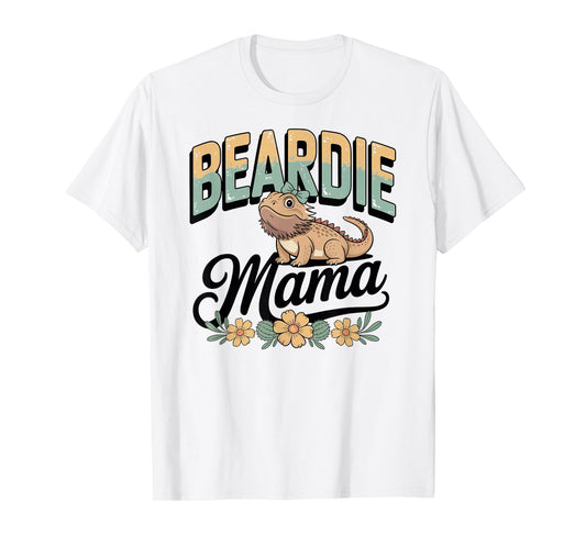 Beardie Mama Bearded Dragon Mom T-Shirt