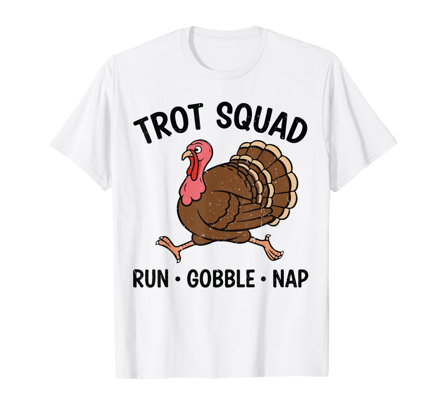 2025 Turkey Trot Squad Thanksgiving Running Costume Gear Boy T-Shirt